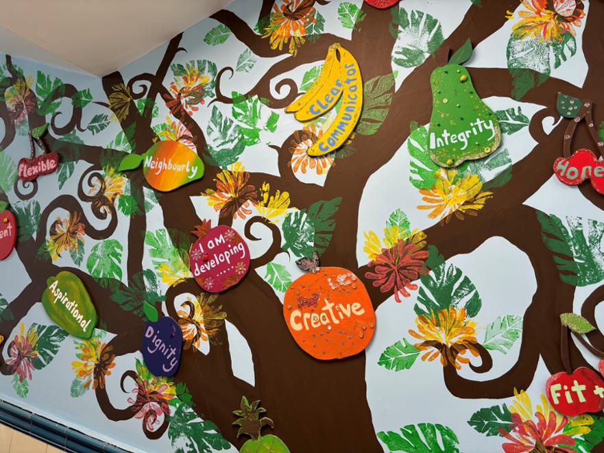 Stairs Mural 3